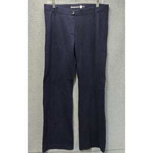 Betabrand Blue Stretch Pull On Pants Size Large
